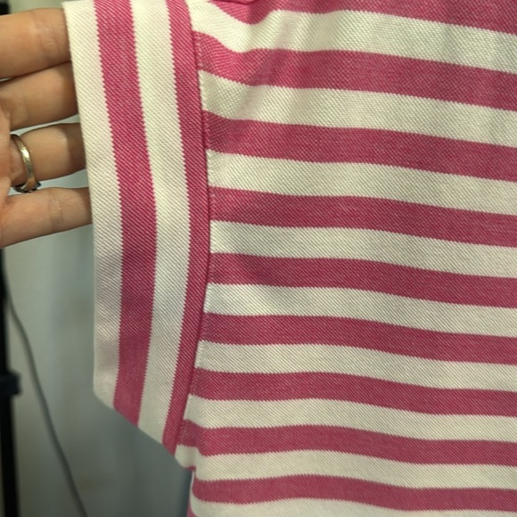 Vineyard Vines Pink & White Striped Surfside Shep Dress – Size M - Picture 6 of 9